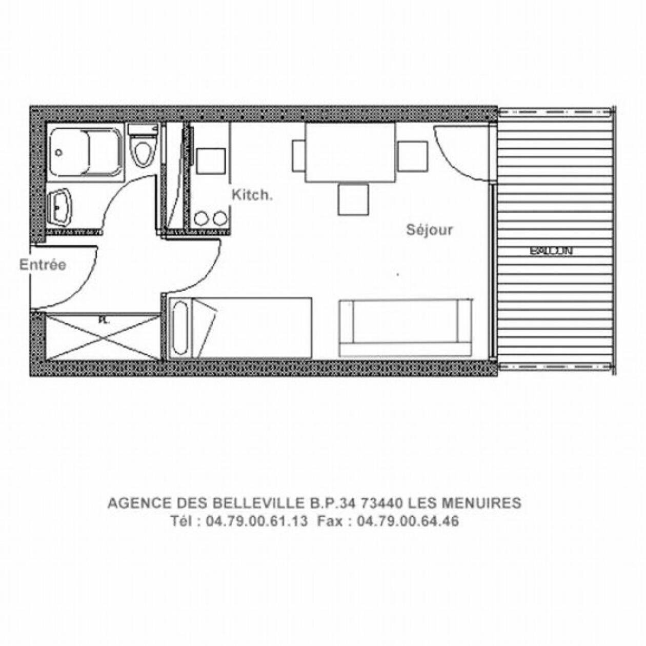 Residence Les Charmettes - Studio Lumineux Avec Coin Montagne - Au Pied Des Pistes - Balcon Mae-2834 Сен-Мартен-де-Бельвіль Екстер'єр фото